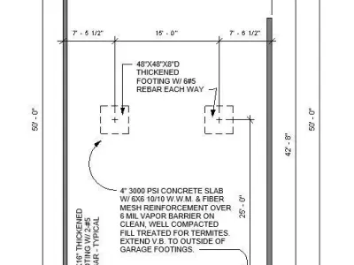Revit - Detached Garage Boston Hip 3D model