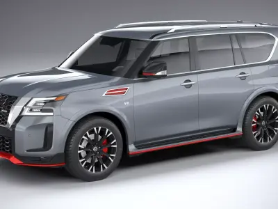 Nissan Patrol Nismo 2021 3D model