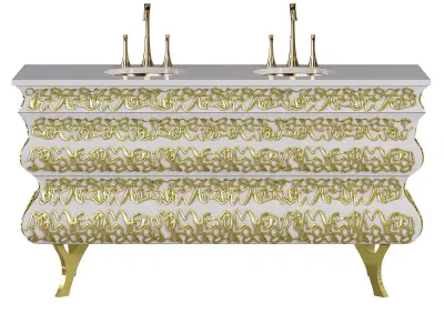 CROCHET I WASHBASIN BY BRABBU 3D model