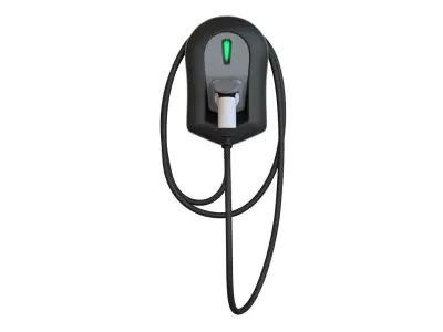 EV Charger 05 Low-poly 3D model