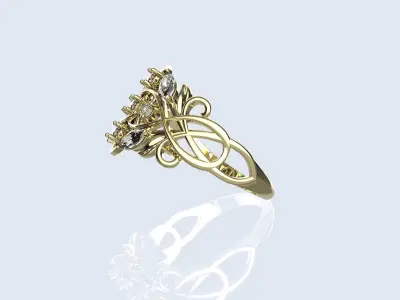 Rings  3D print model