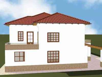 House 24 3D print model