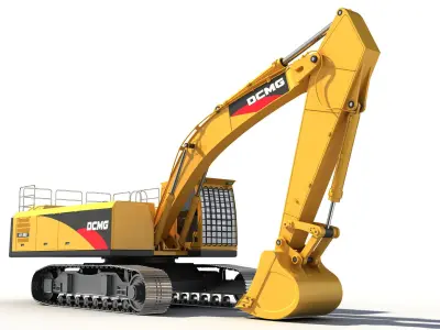 Excavator 3D model