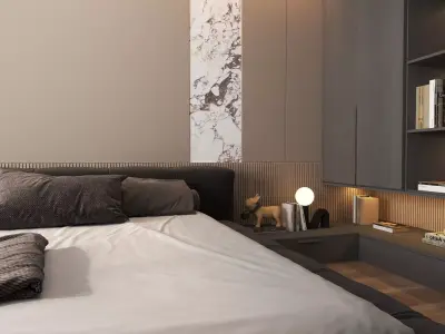 Bedroom interior 13 3D model