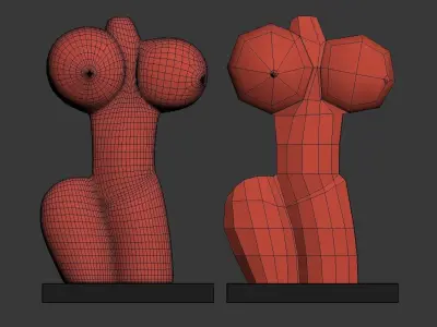 Sculpture Venus XX 3D model
