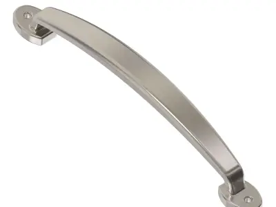 Steel Door Handle 3D print model