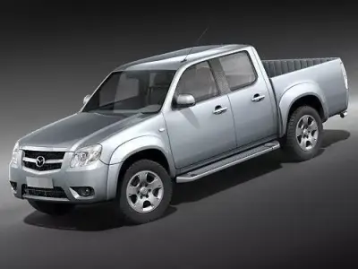  Mazda BT-50 2009 3D model