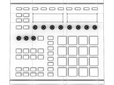 Pad Controller 1 3D model