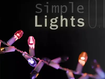 Decoration Light - Geometry Nodes Free 3D model