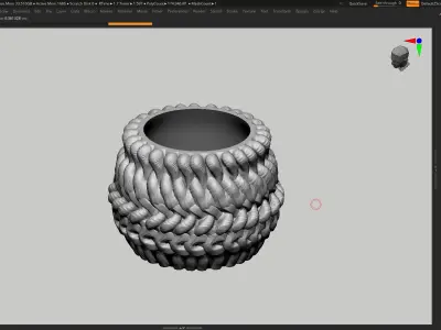 vase 3d print 436  3D print model