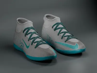 Shoes - Nike Mercurial Low-poly 3D model