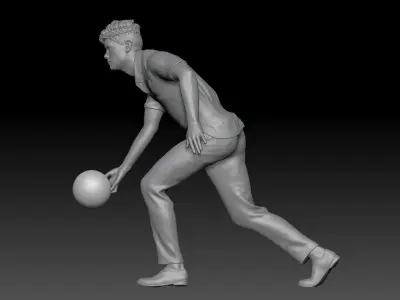 BOWLING BOY 1 3D print model