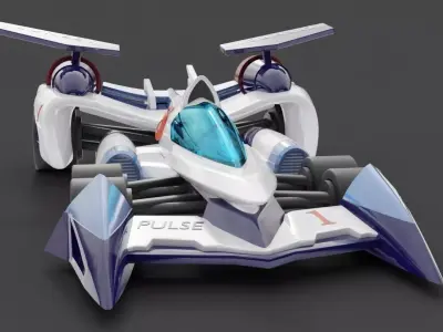Future GPX Cyber Formula Asurada AKF Miniature Fan Art 3D print model