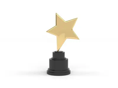 Cups Trophy 3D model 7