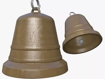 Bell 3D Model metal 3D model