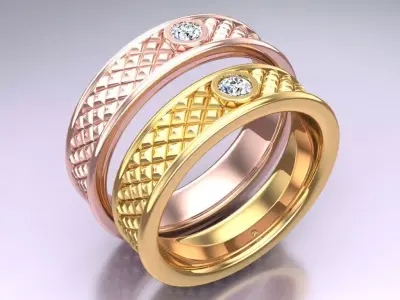 Wedding Rings - N182020 3D print model