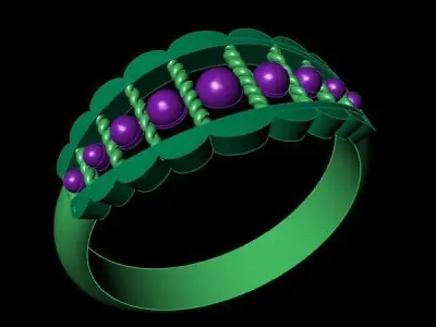 Rings  3D print model