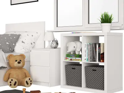 Universal children room 3D model