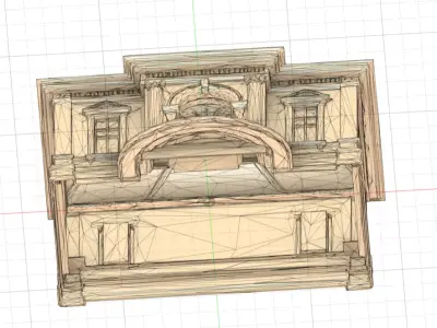 Mansion 3D print model