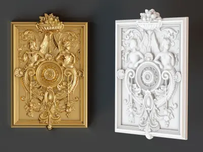 ARCHITECTURAL DECORATION - 3D model 3D print model