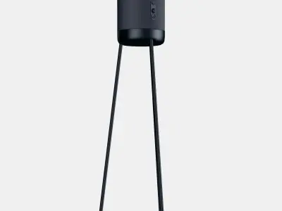 SYMFONISK Floor lamp with WiFi speaker Low-poly 3D model