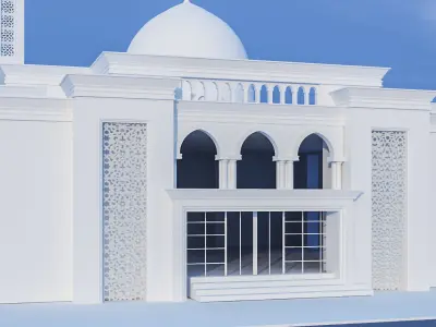 Mosque-New 3D model