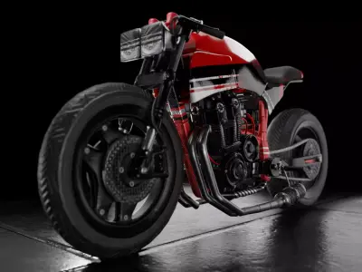 Racing Bike 3D model