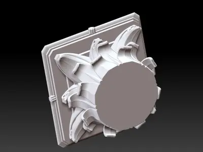 Column Head 3D print model