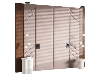 Decorative Wall panel  50 3D model