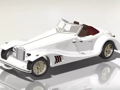 Classica 2 sports car 3D model