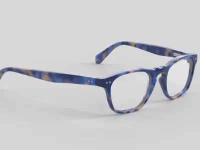 Old Sport Eyewear Glasses Low-poly 3D model