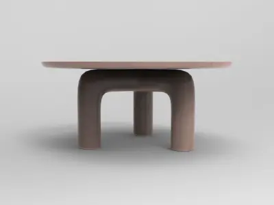 Koko Dining Table Low-poly 3D model
