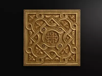 Carved Ornament  3D model