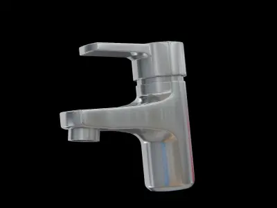 Pillar Tap Low-poly 3D model