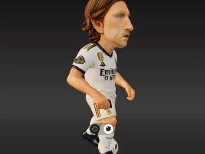 Luca Modric Mini Fut Series 3D model