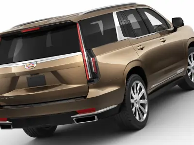 Escalade SUV 2021 3D model