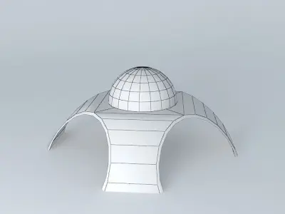 Sport field Free 3D model