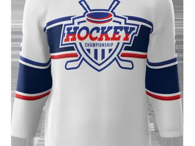 Hockey Jersey 3D model