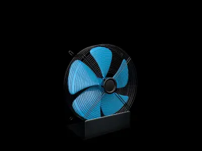 Free 40cm Fan by MileoPeterson Free 3D model