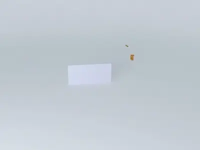 Arbor piece of paper on table Free 3D model