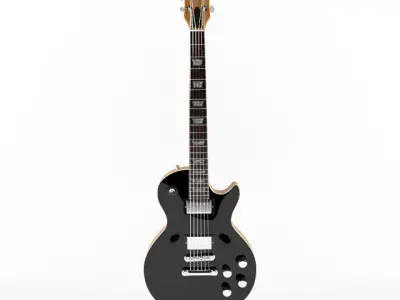 GibsonLesPaul electric guitar 3D model