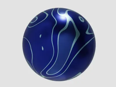 Christmas Ball Free 3D model buy