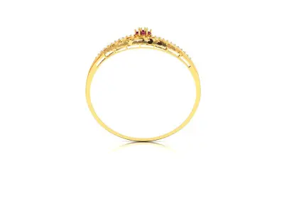 Women ring 3dm stl fbx obj render details 3D print model