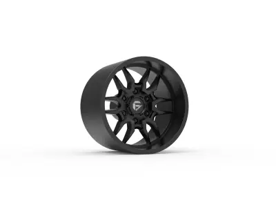 fuel off road clash wheel 3d print model 3D print model