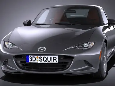  Mazda MX-5 RF 2017 3D model