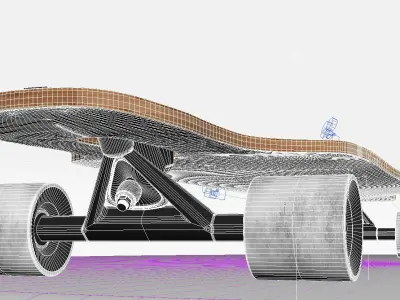 realistic longboard longboards and skateboards 3D model