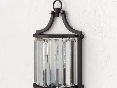 Bunton Light Dimmable Flush Mount - 2 Colour 3D model