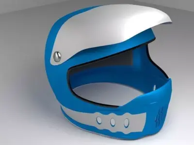 Motorcycle Helmet 3D model