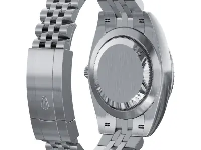 Rolex Datejust 41 blue 3D model