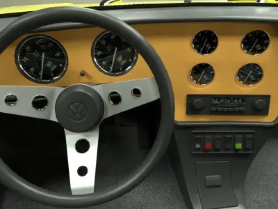 Volkswagen SP2 1972 3D model